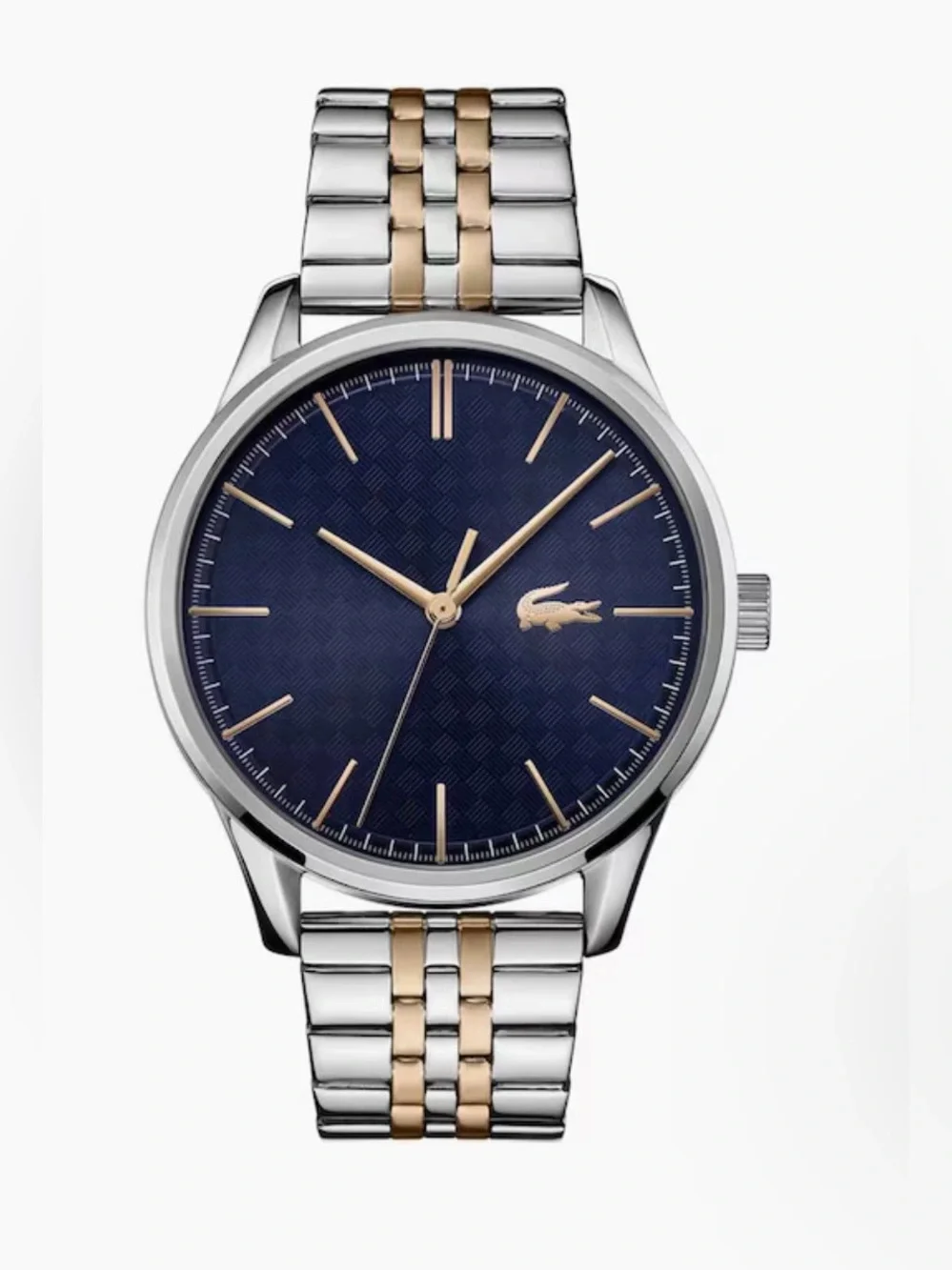 Lacoste 2011048 Men's Vienna Two-Tone Stainless Steel Bracelet Watch 42mm